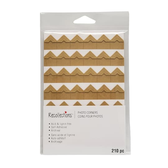 Self-Adhesive Photo Corners, 210ct. by Recollections™